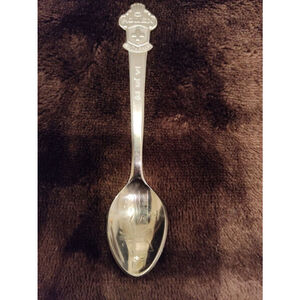 RARE Vintage Rolex Bucherer Geneve Switzerland Silver Cross CB Spoon Collectible